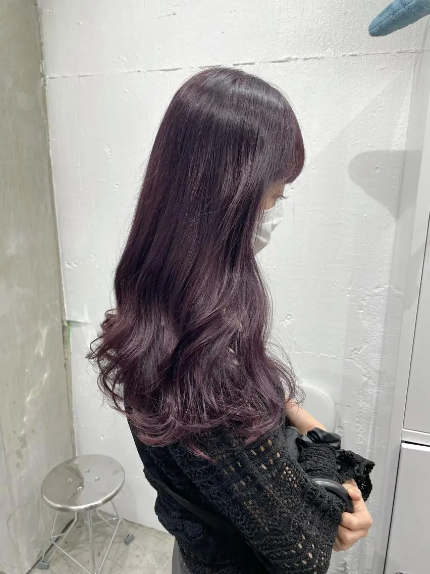 ロング カラー ヘアアレンジ ヘアカラー トリートメント ヘアセット 憧れの艶ハイトーンへ 🌙サイダサキのヘアスタイル