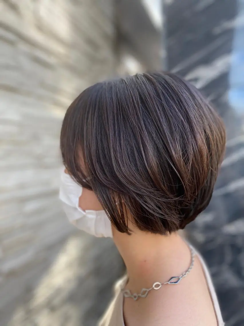 ショート ショートボブ ボブ ショートヘア カット パーマ 😺ヒアリング 重視😺小川のヘアスタイル