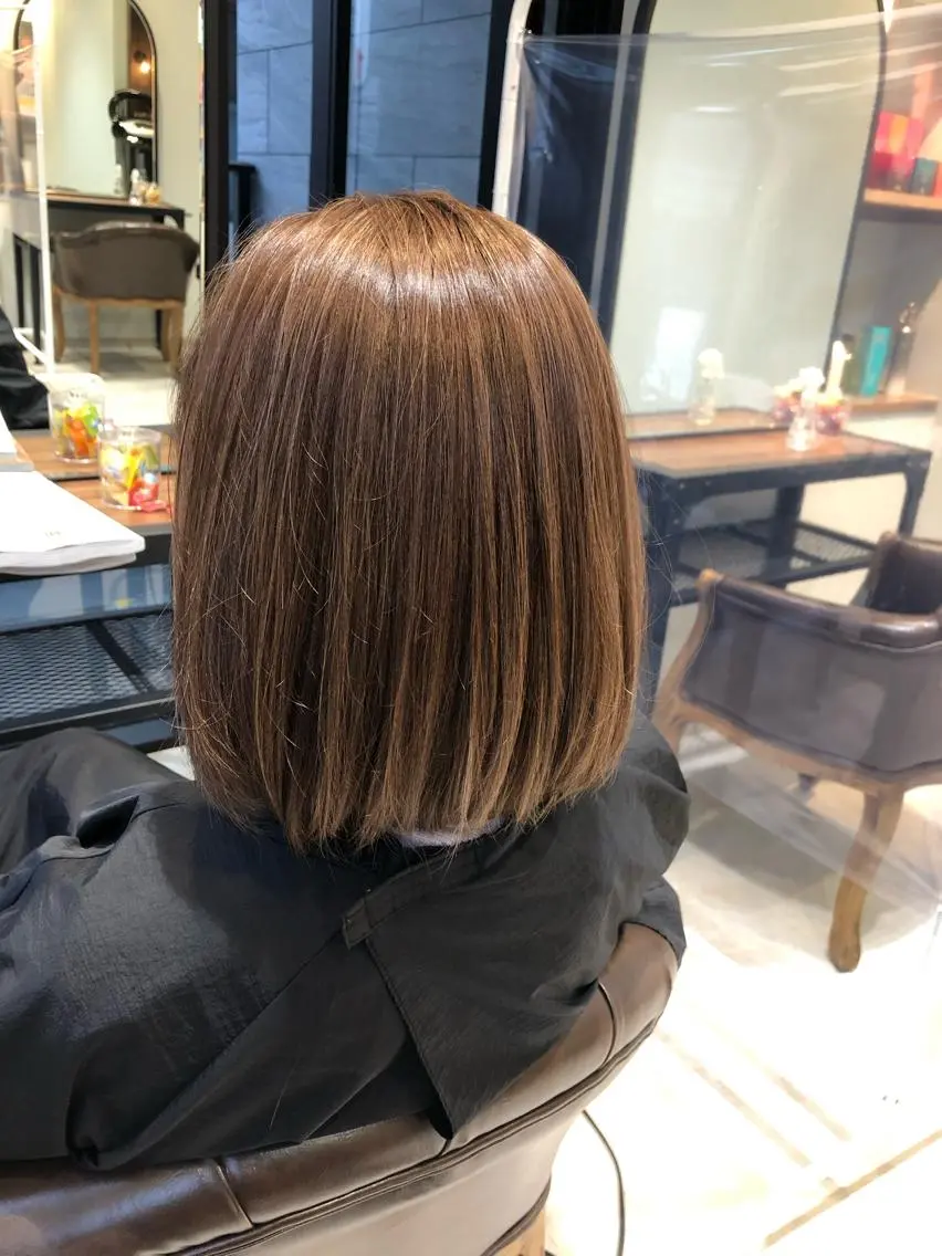 ショート カラー 💎エクステ専門店 BIZE梅田🇰🇷のヘアスタイル