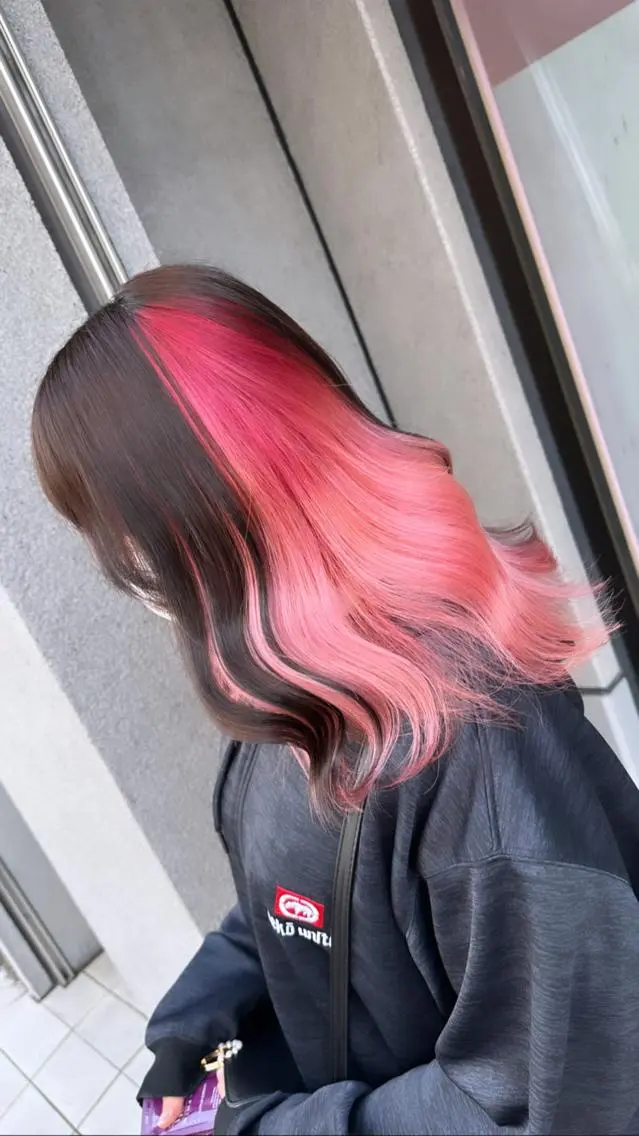ミディアム カラー 町田ブリーチデザイン 🌈MANATOのヘアスタイル
