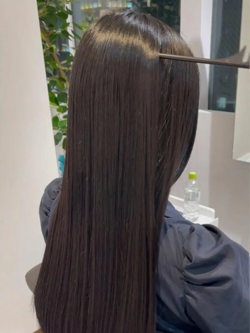 ロング パーマ 本田 央介のヘアスタイル