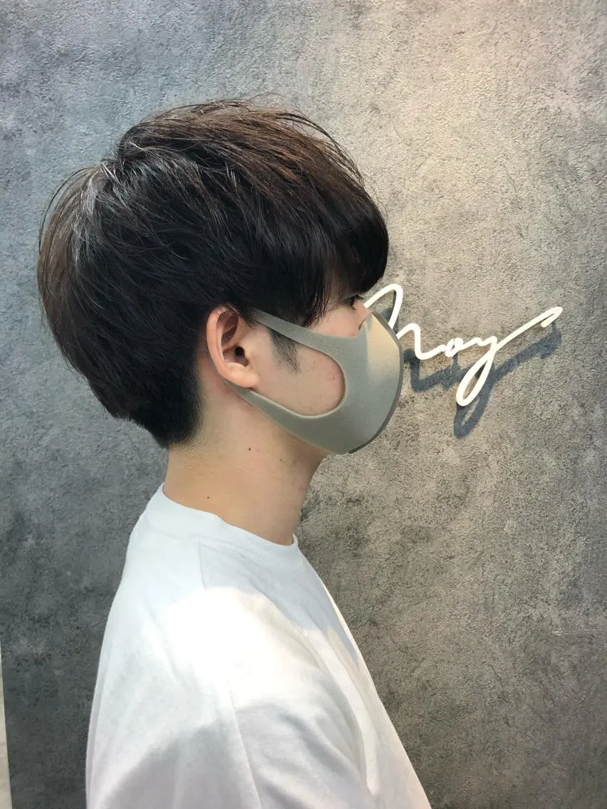 メンズ マッシュ ツーブロック Noyヨシモト ヒロトのヘアスタイル