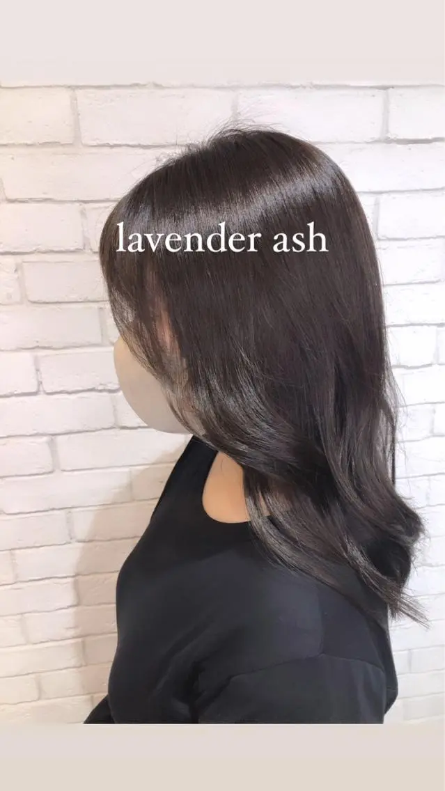 ミディアム カラーアンドケアリタ kitamuuuのヘアスタイル