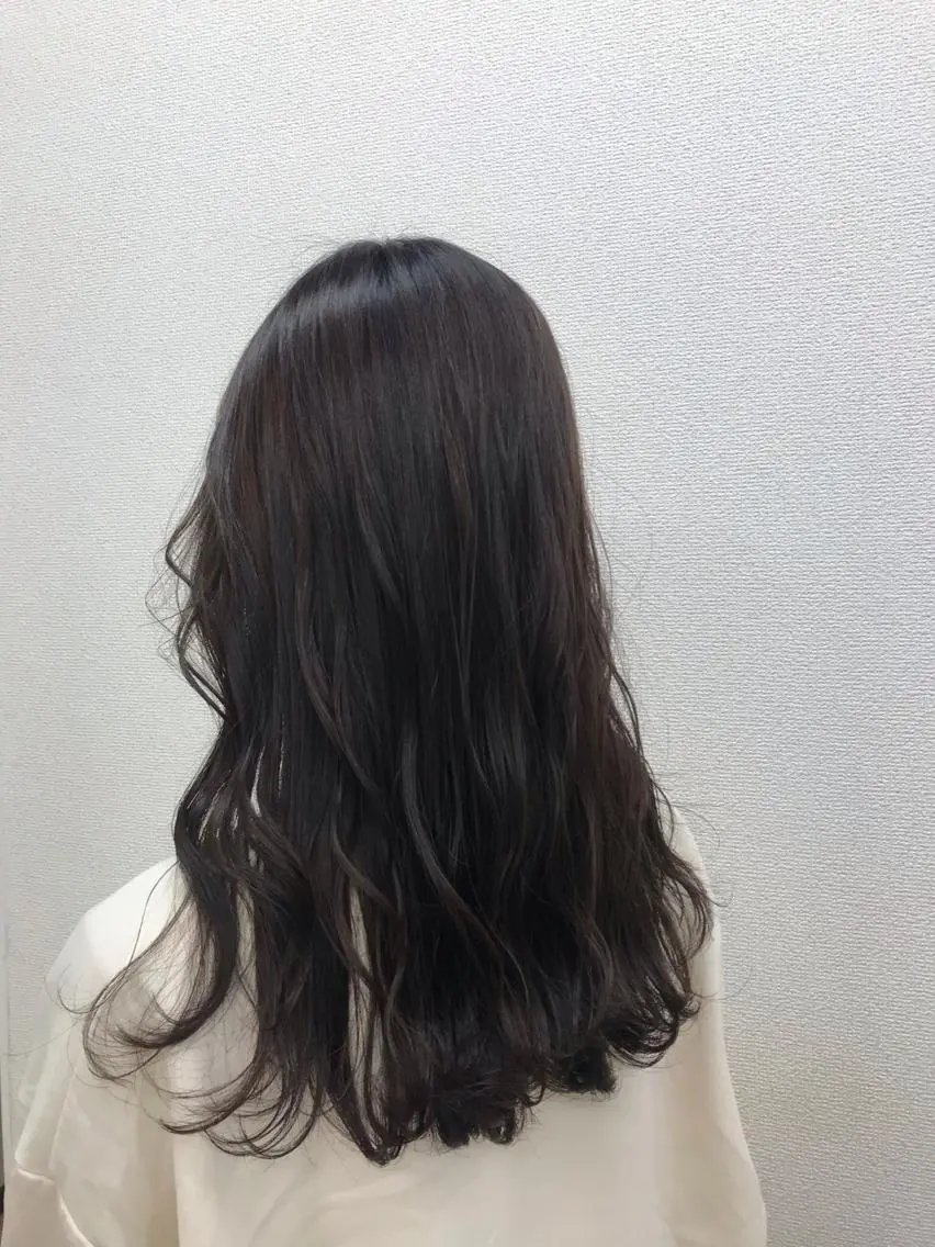 ロング もりたみかこ 美容師お休み中のヘアスタイル
