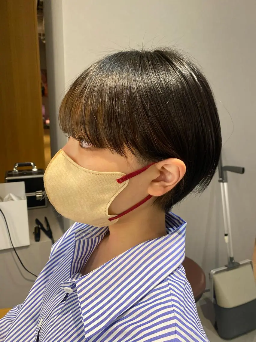 ショート unopulir 景山　凌のヘアスタイル