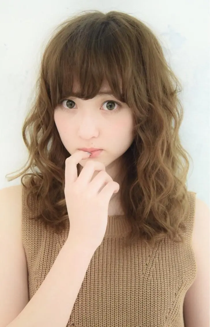 セミロング カラー パーマ ヘアアレンジ メンズ キッズ ネイル マツエク・マツパ カット 縮毛矯正 EnBlesS西宮 マンツーマン神道有基のヘアスタイル