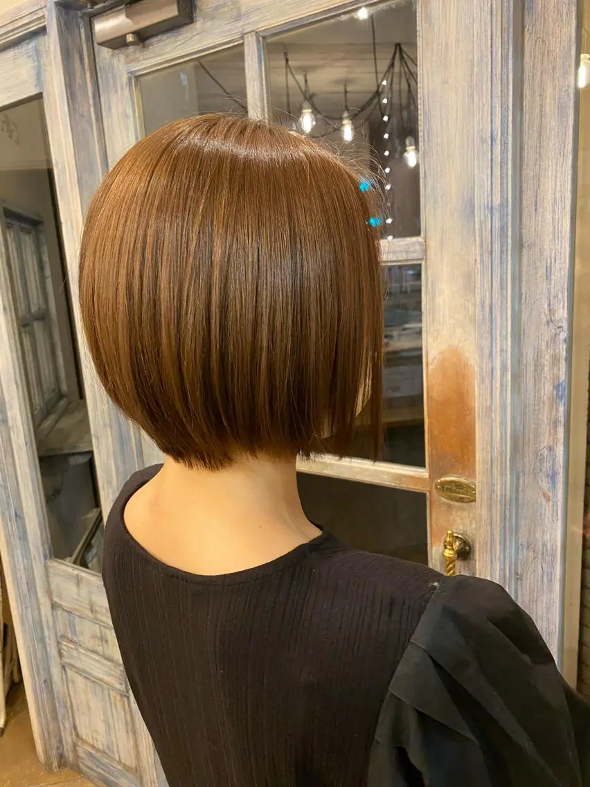 ショート 井上 日菜乃のヘアスタイル