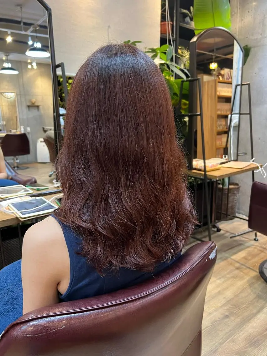 セミロング パーマ 高橋 竜也のヘアスタイル