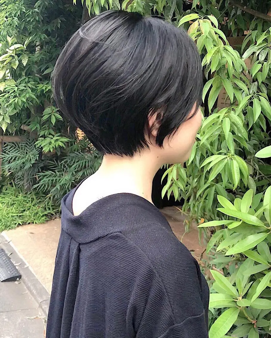 ショート カット すきバサミを使わない カット✂️✨郡司泰之のヘアスタイル