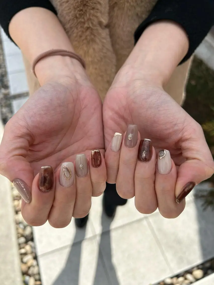 ネイル ハンドネイル フットネイル TESORO nailのネイルデザイン