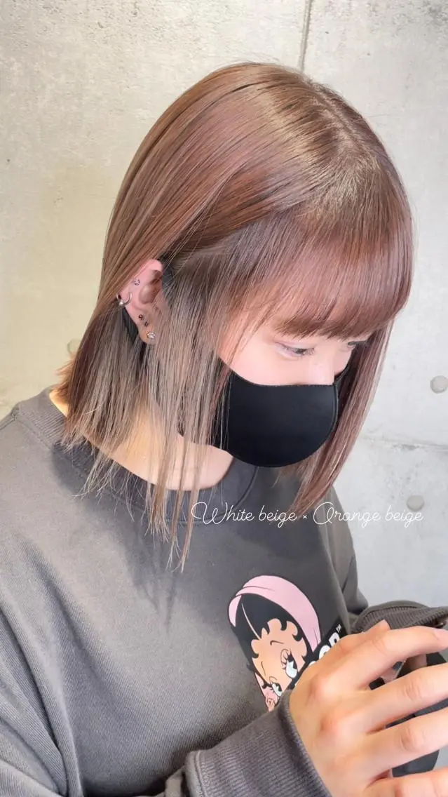 カラー インナーカラー オオカワユウキ 🎀newi池袋のヘアスタイル