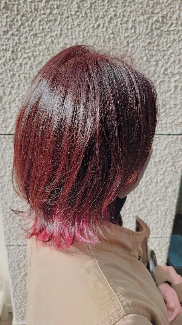 ミディアム カラー カット 【Annie】古賀  将のヘアスタイル