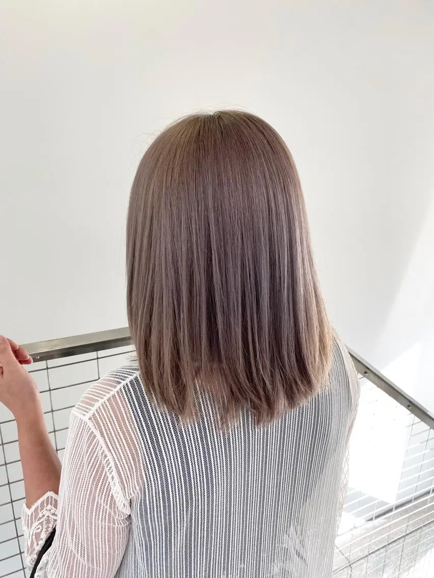 ミディアム ヘアカラー 片桐 大介のヘアスタイル