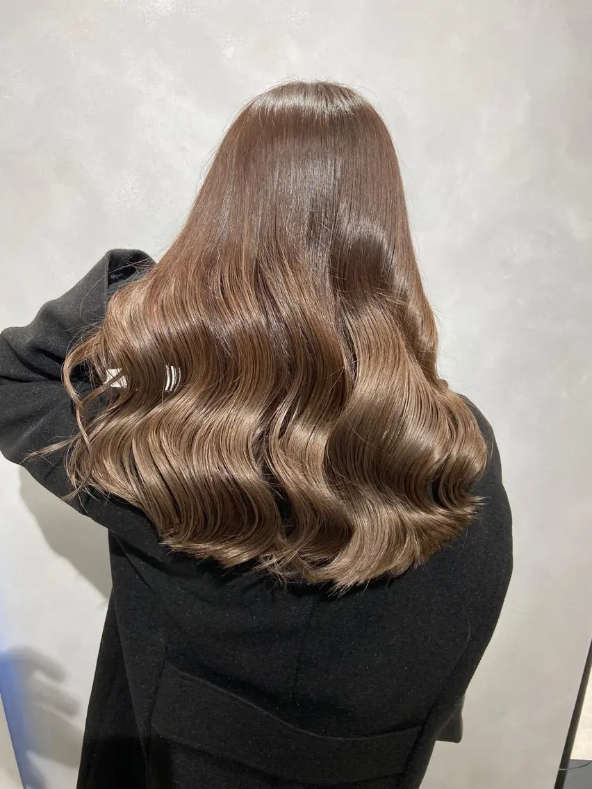 ロング カラー パーマ ヘアアレンジ メンズ キッズ ネイル マツエク・マツパ アイブロウ ヘアカラー トリートメント 🌟代表 Yuito🌟のヘアスタイル