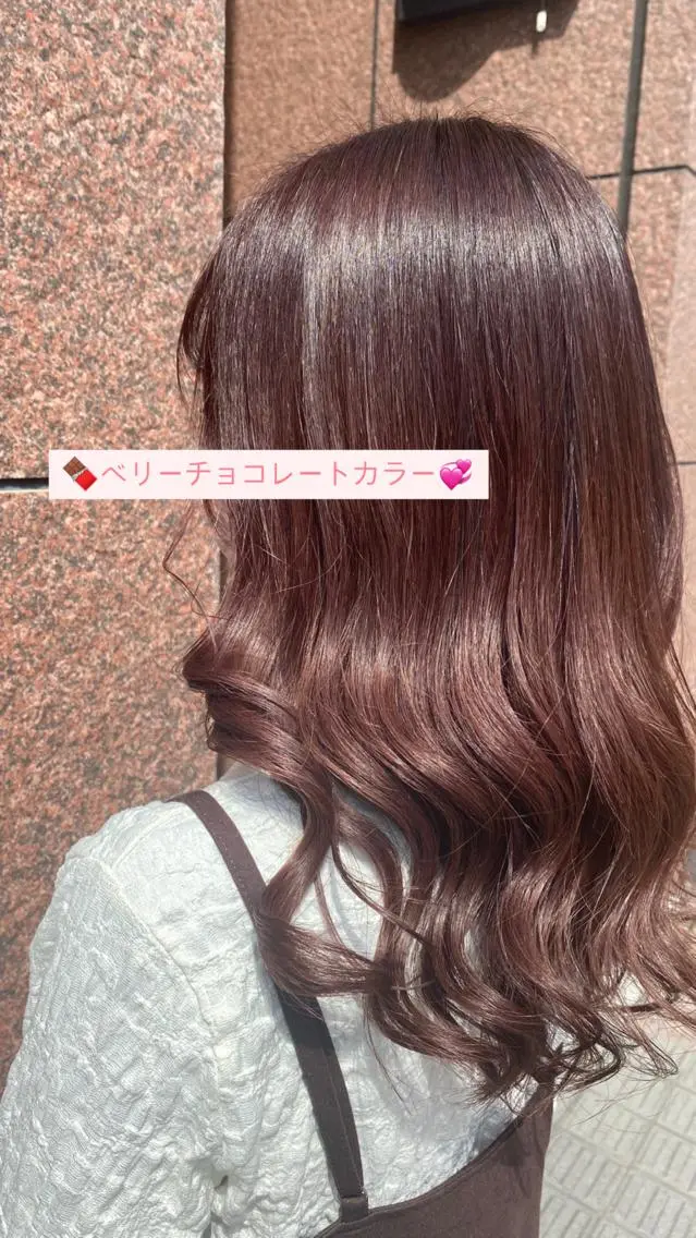 ミディアム ♡🎀垢抜け透明感 カラーaomi🐇♡のヘアスタイル