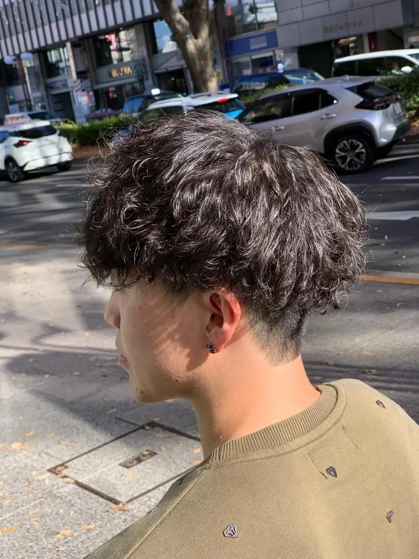 ショート パーマ 山本 章人のヘアスタイル