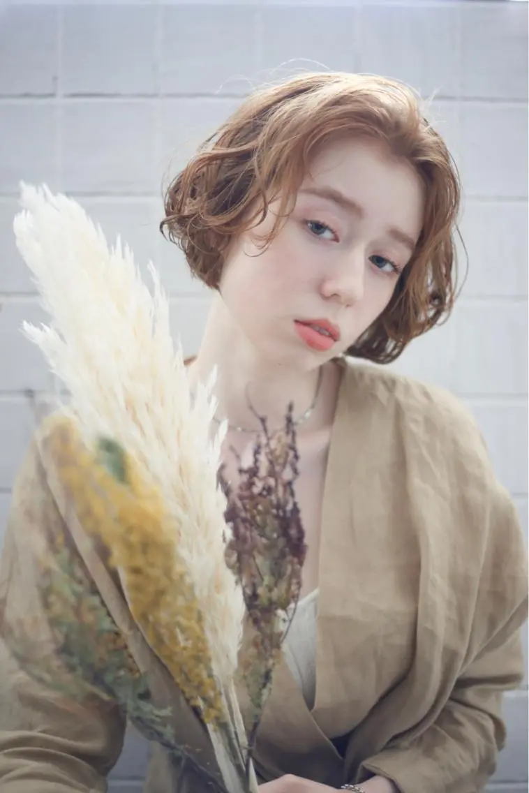 ショート カラー ヘアアレンジ 髪質改善カラー/艶髪 LISAのヘアスタイル