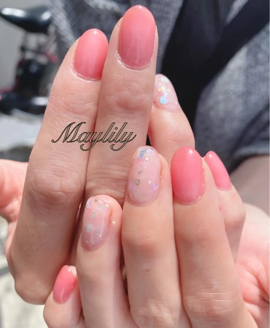 ネイル ワンカラーネイル Nail salon Maylilyのネイルデザイン