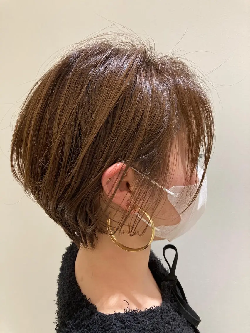 ショート 三輪 珠美のヘアスタイル