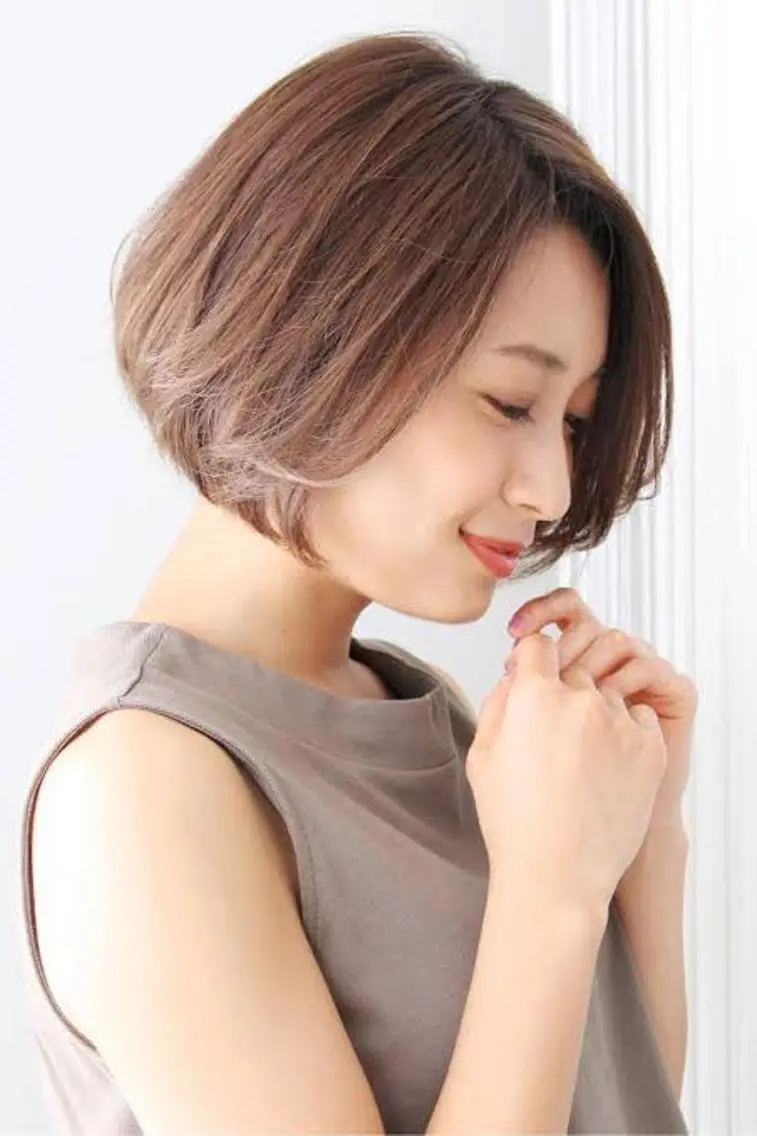 ミディアム 🍀LINDA室見 🍀野口勝太郎のヘアスタイル