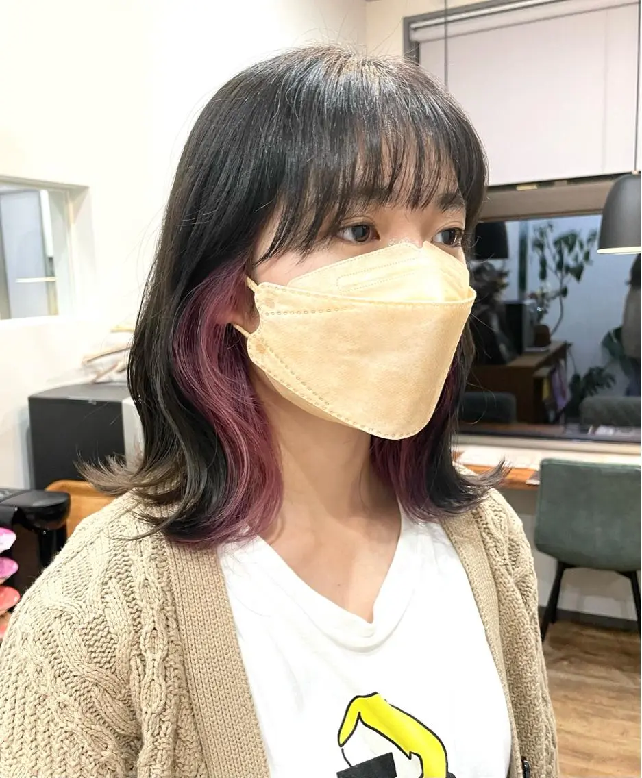 ミディアム 佐藤 大征のヘアスタイル