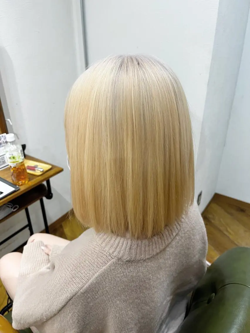 ショート カラー ヘアアレンジ ヘアカラー トリートメント ヘアセット 🇰🇷韓国ヘア TAKUMI🐯💎のヘアスタイル