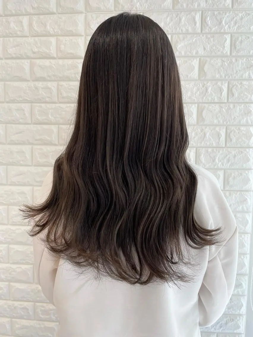 ロング カラー カット トリートメント 山口 莉奈のヘアスタイル