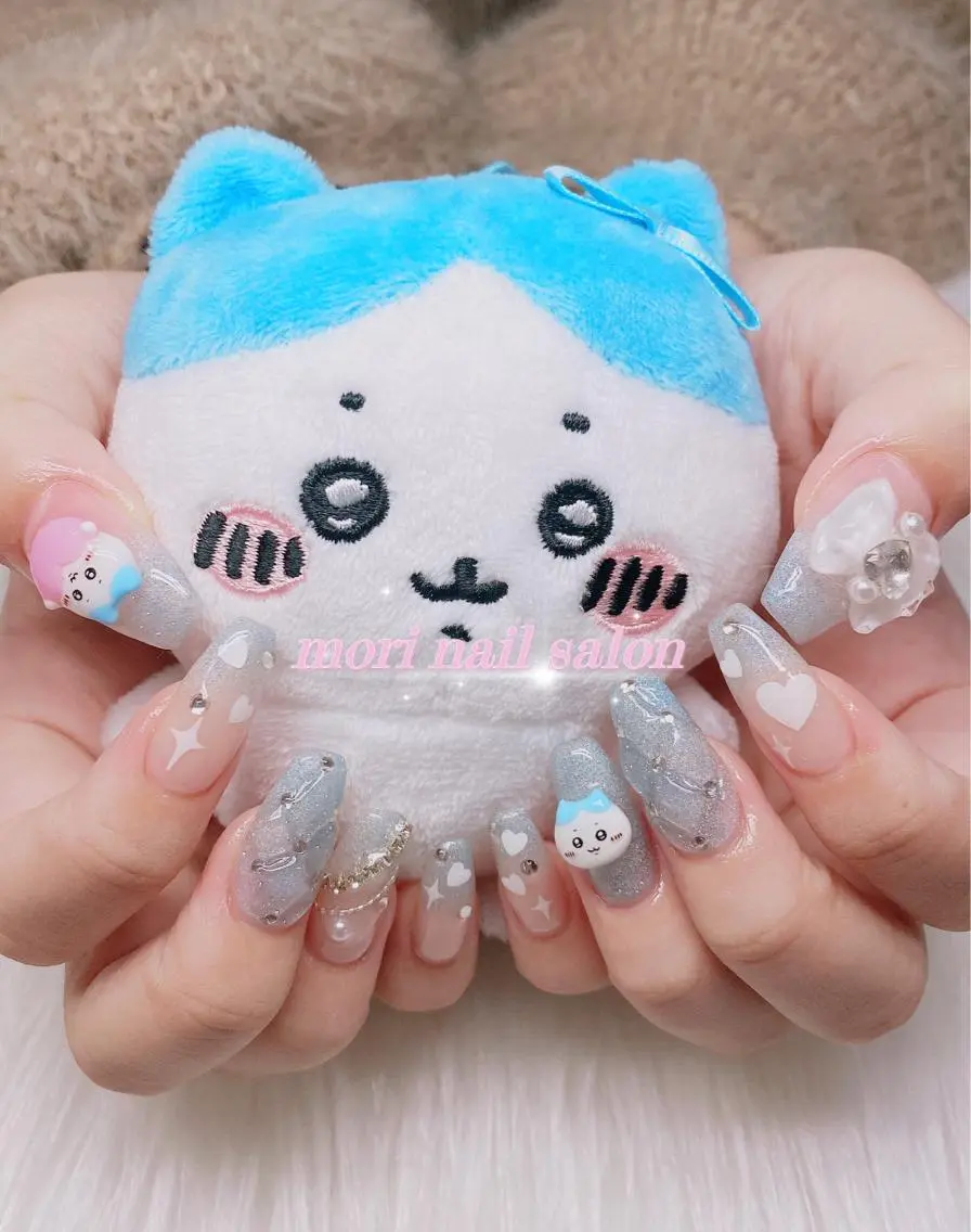 ネイル ハンドネイル 森 ネイルサロンのネイルデザイン