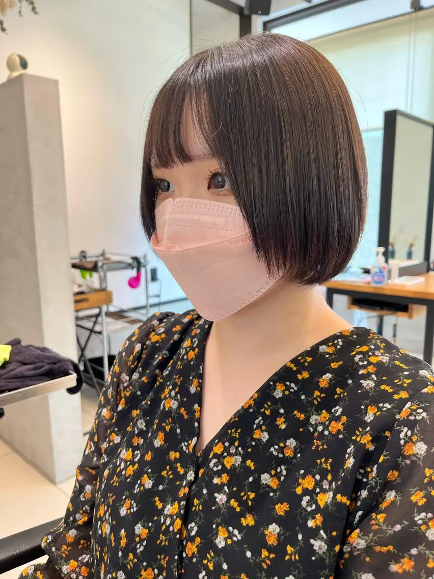 ショート ショートヘア 縮毛矯正 手塚 亮汰のヘアスタイル