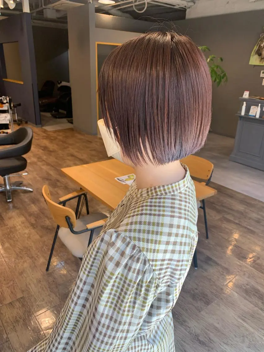 ショート ボブ SHU NTAのヘアスタイル