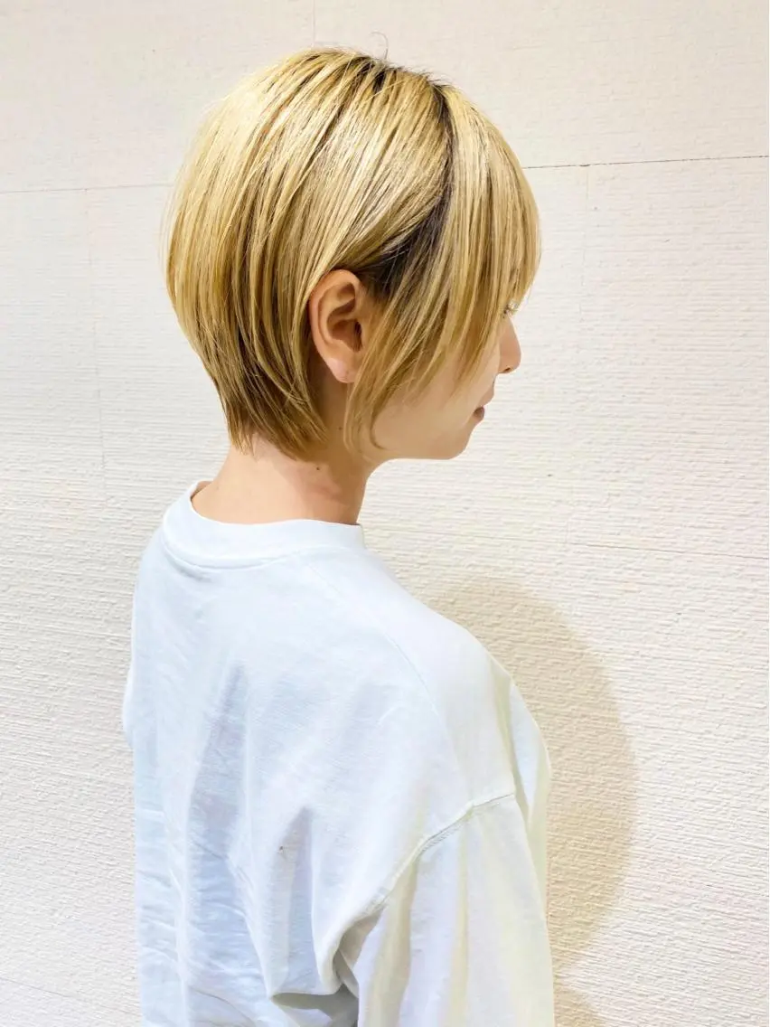 ショート 三鷹で1番ショート ボブをカットする新谷のヘアスタイル