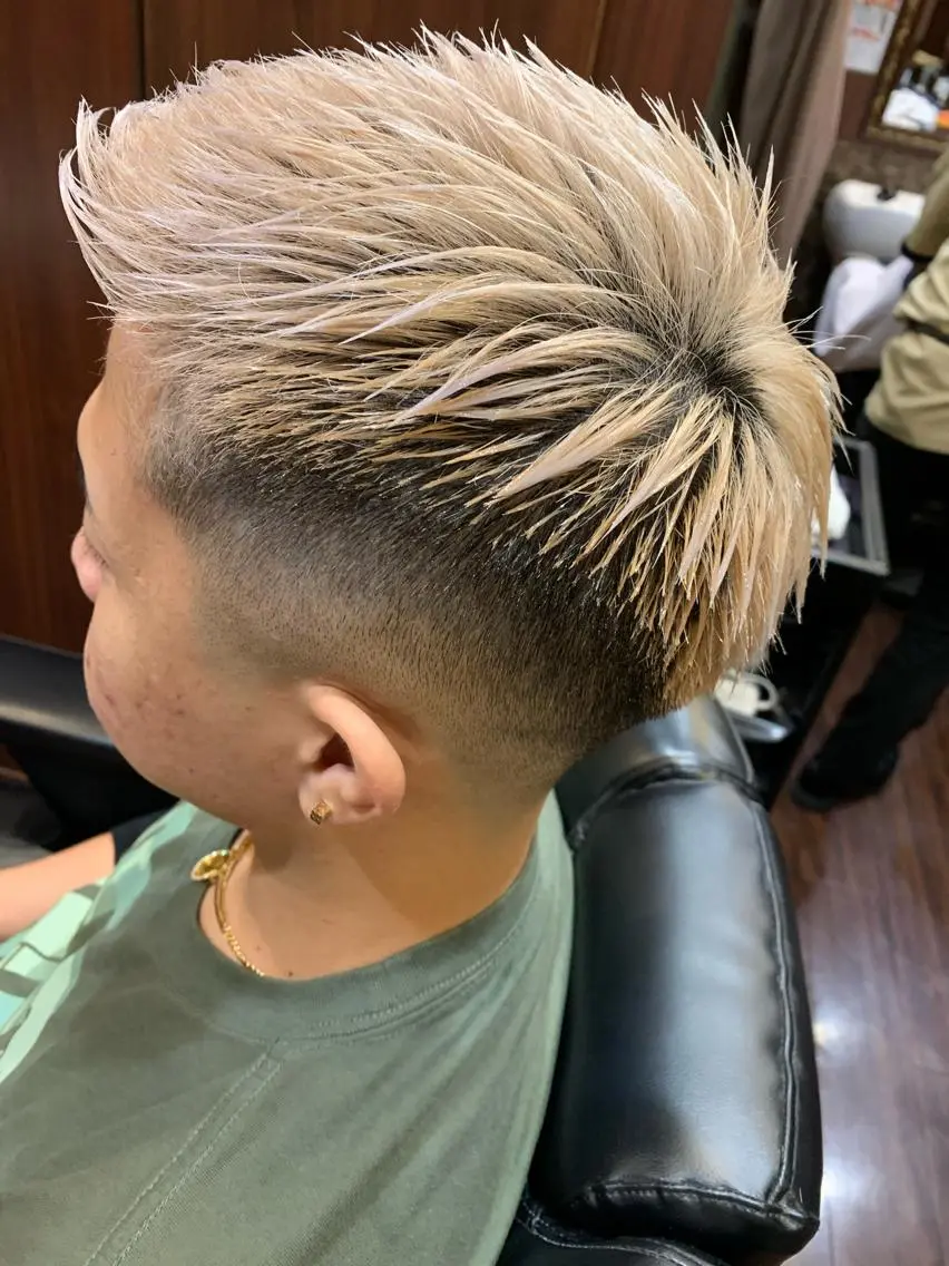 ショート メンズ 羽木 隆徒のヘアスタイル