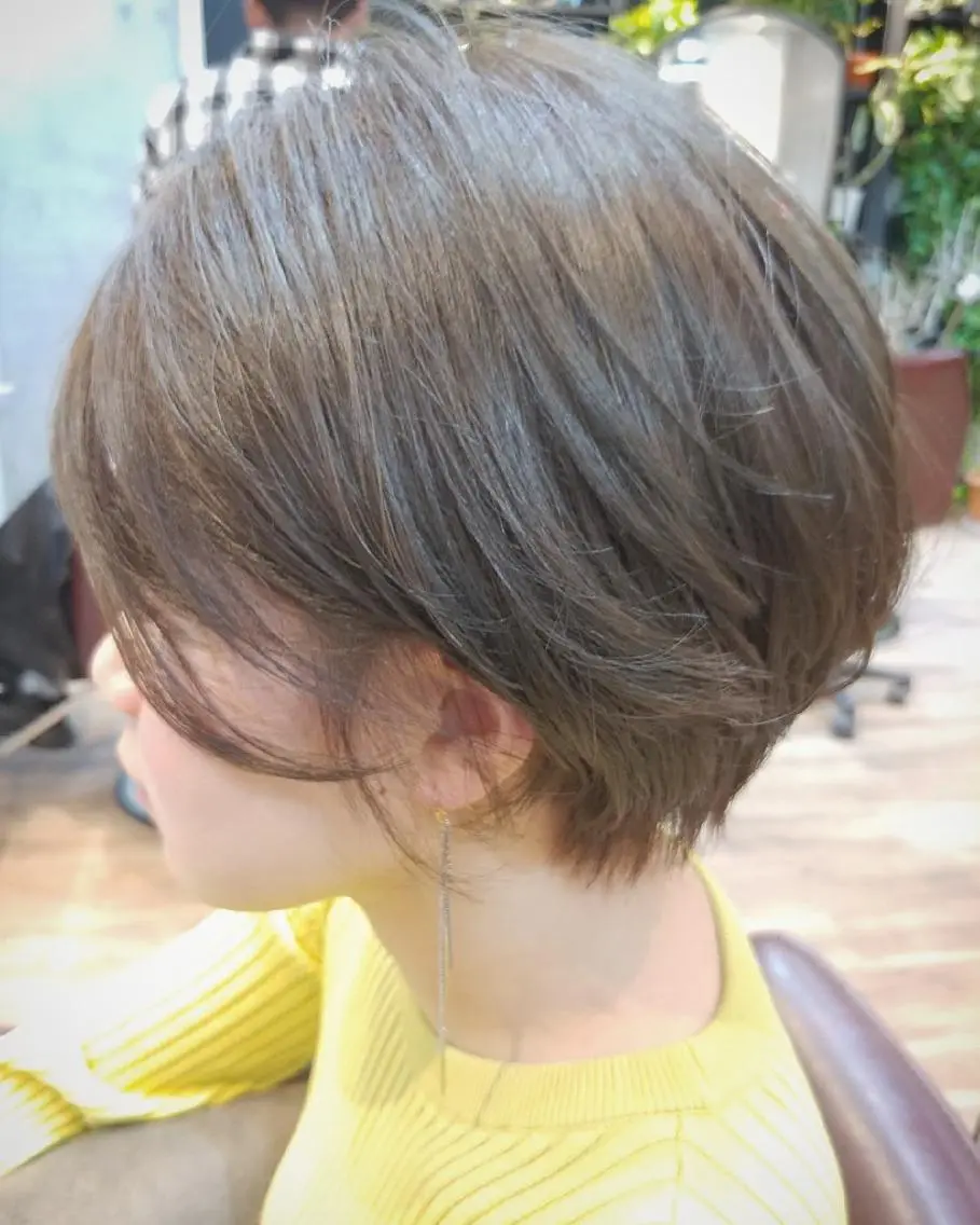 ショート カラー パーマ ヘアアレンジ カット ヘアカラー トリートメント 6月オープン♪豊見城 Lodattu✁清水のヘアスタイル