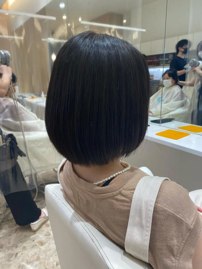 ミディアム 🌿レイヤー/ブリー チ/🌿JINのヘアスタイル