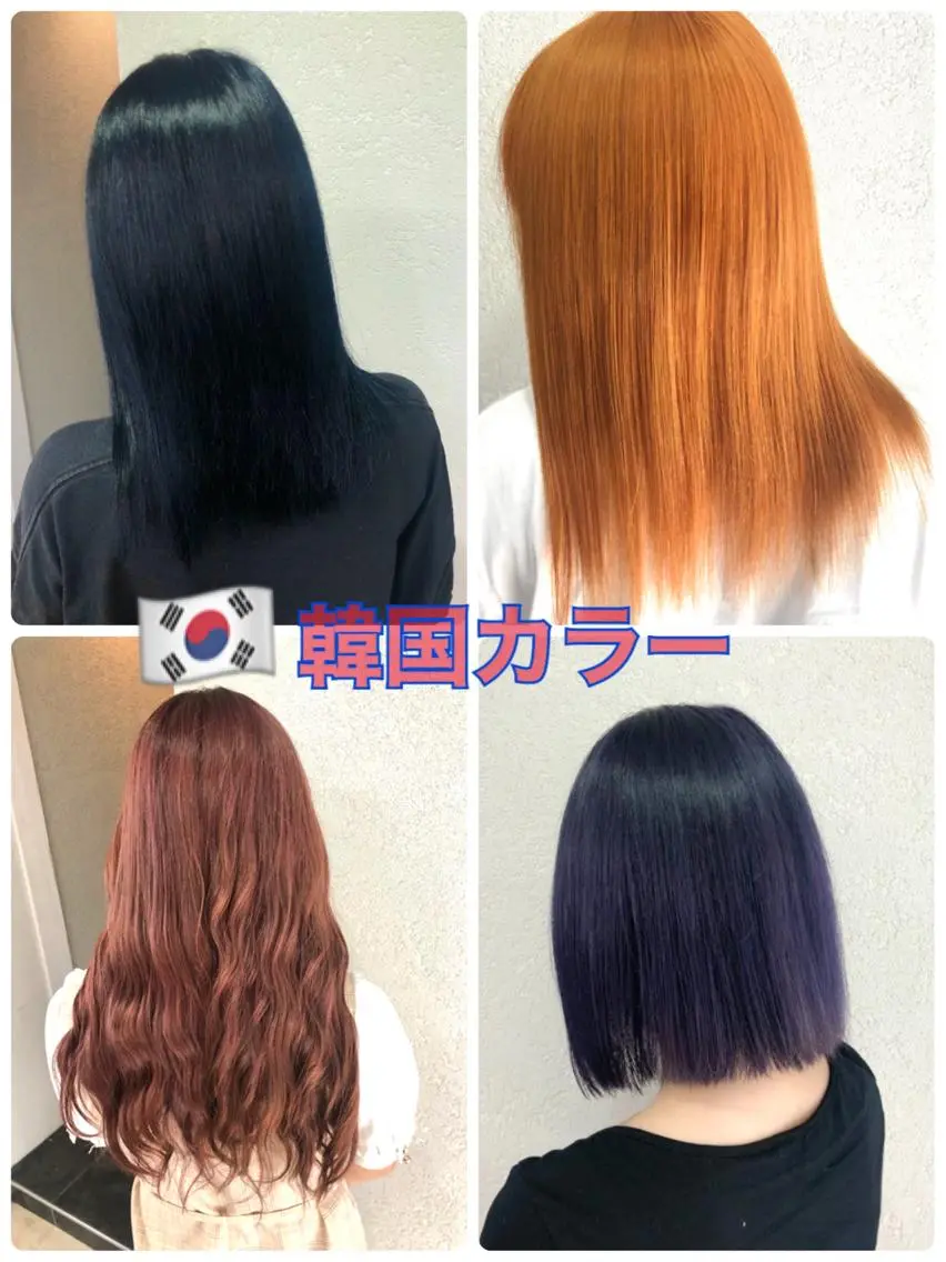 ミディアム 韓国風カラー 韓国風ヘア ブリーチ/髪質改善 店長 板垣智大のヘアスタイル