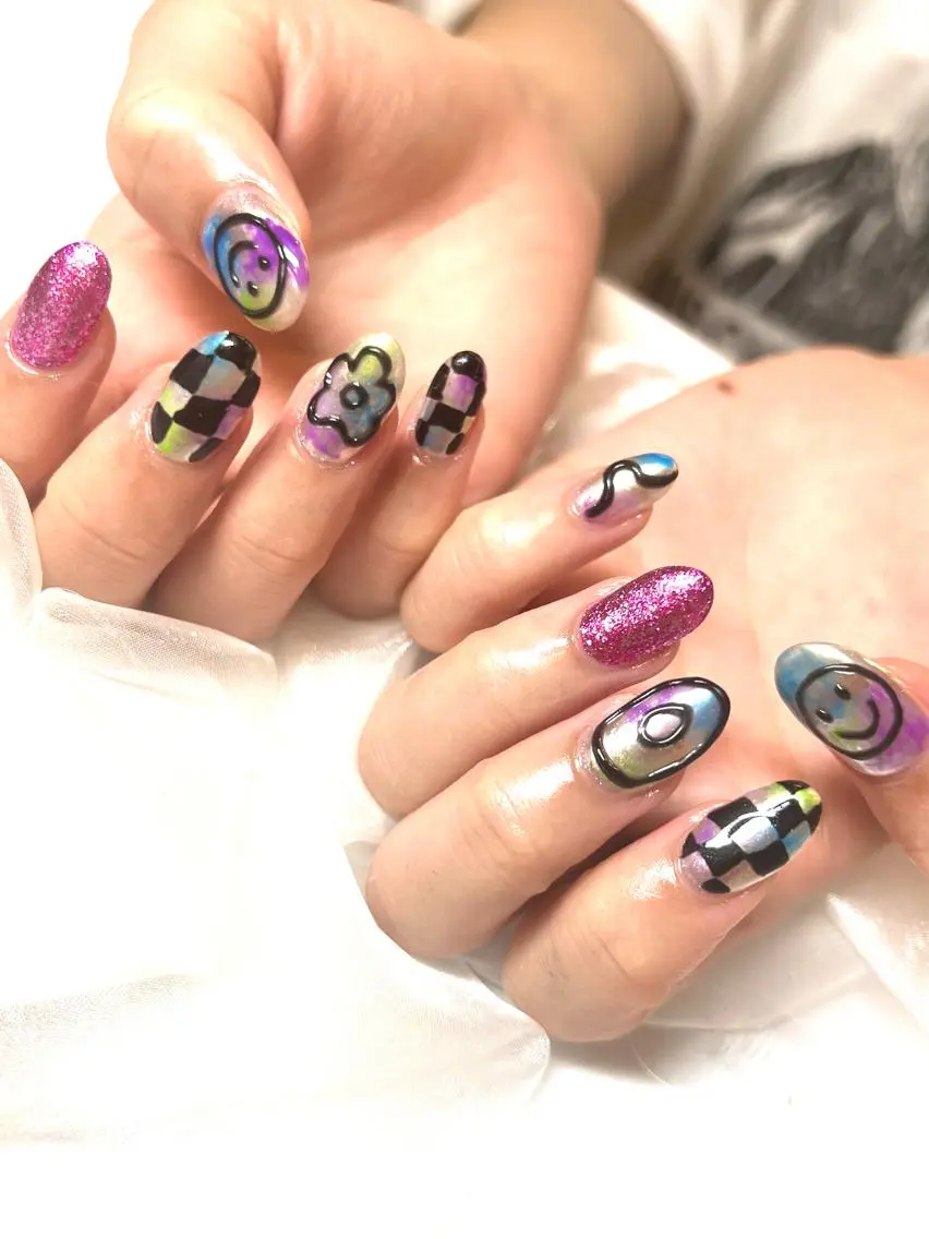 ネイル ニュアンスネイル ハンドネイル clover nailのネイルデザイン