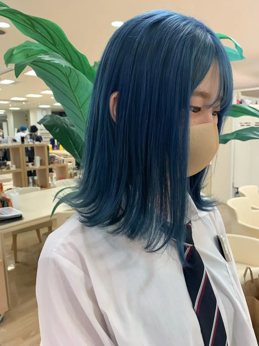 セミロング カラー 暖色専門美容師🎀 お客様満足度◎のヘアスタイル