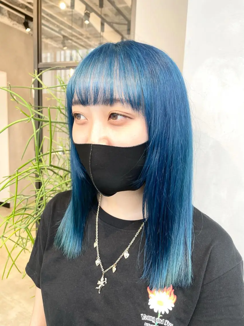 ロング カラー ハイトーン×レイヤー /遠藤将太のヘアスタイル