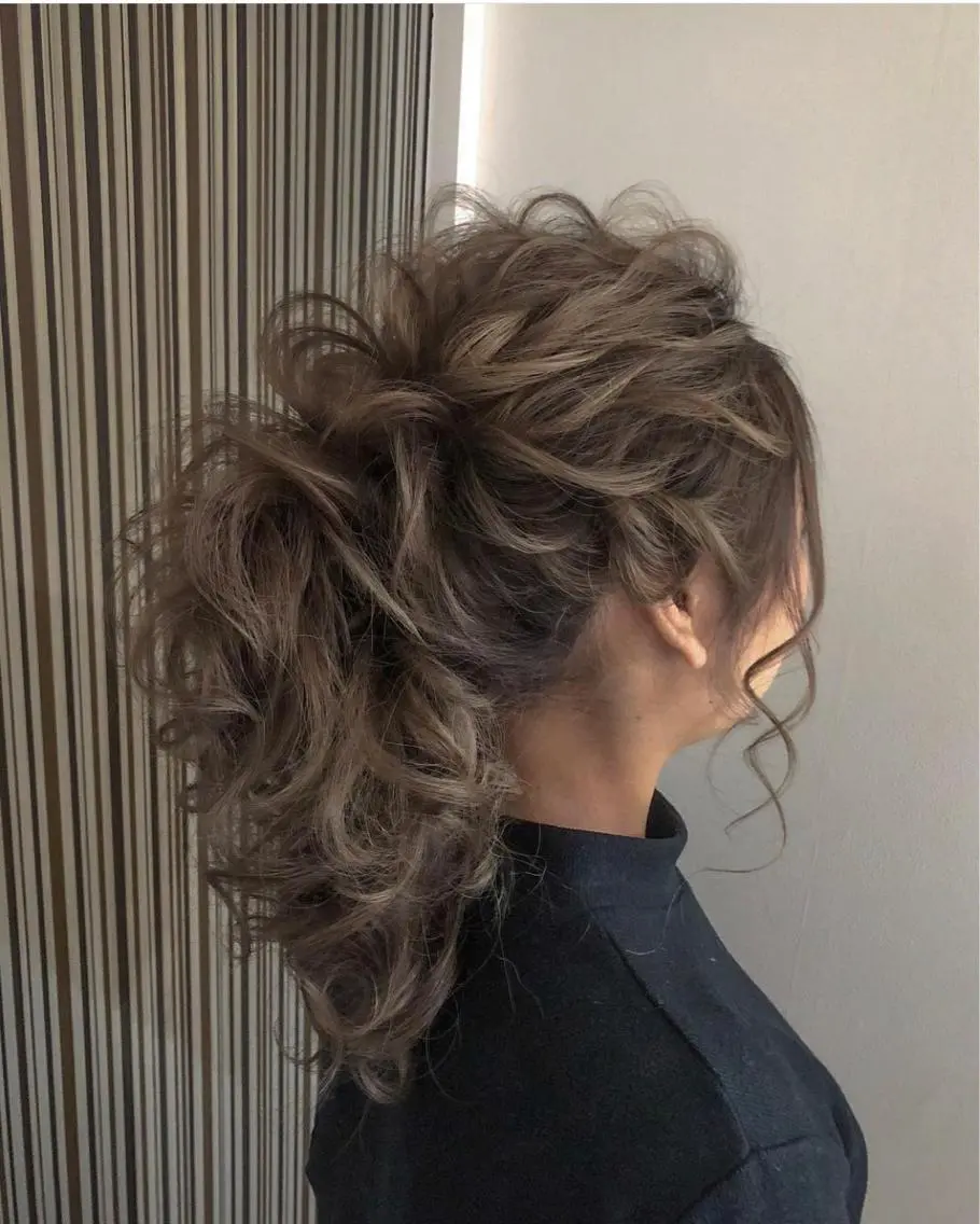 セミロング ヘアアレンジ ヘアセット ともや/ヘアセット/ ヘアメ/ヘアアレンジのヘアスタイル