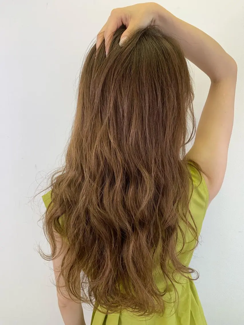 ロング カラー ベージュカラー 髪質改善特化 サロン✨代表HIROのヘアスタイル