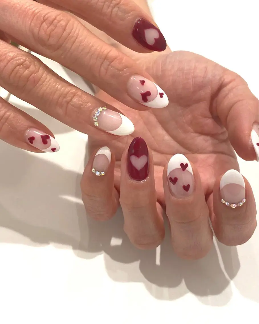 ネイル ストーンネイル ハンドネイル Ann nailのネイルデザイン