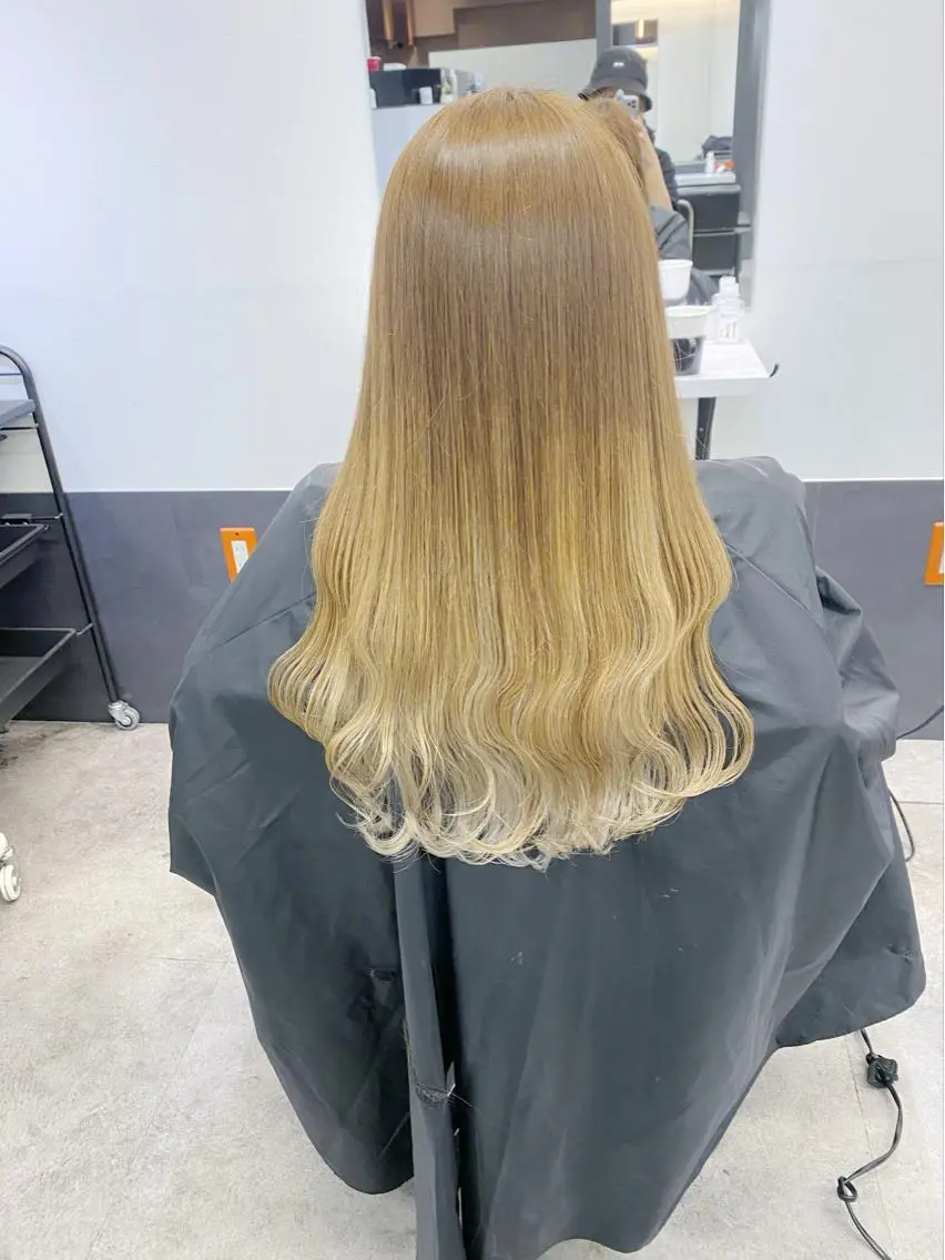 カラー カット ヘアカラー トリートメント 中富 🍪みなのヘアスタイル