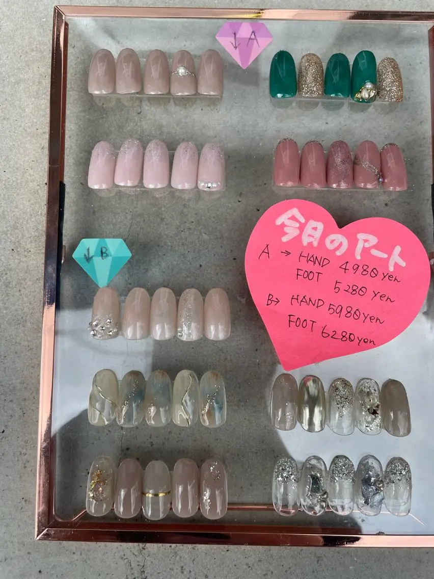 ネイル ハンドネイル PURE BLUE NAILのネイルデザイン