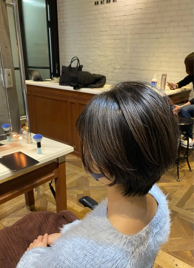 ショート ショートボブ ボブ ショートヘア カット トリートメント ヘッドスパ ヘアセット 【代表】 🌟MASA🌟美髪のヘアスタイル