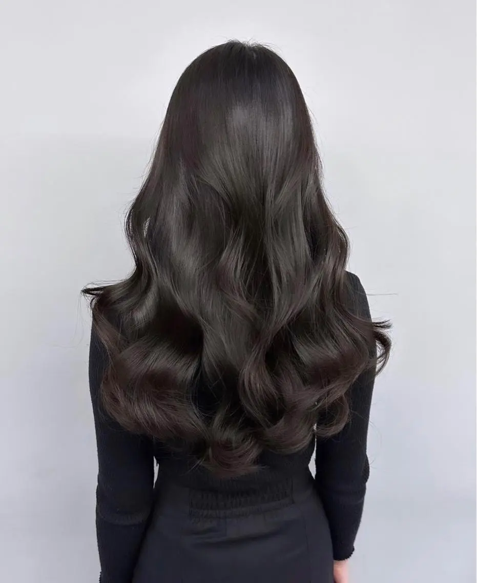 ロング カラー カット ヘアカラー トリートメント 縮毛矯正×髪質改善 小笠原大樹のヘアスタイル