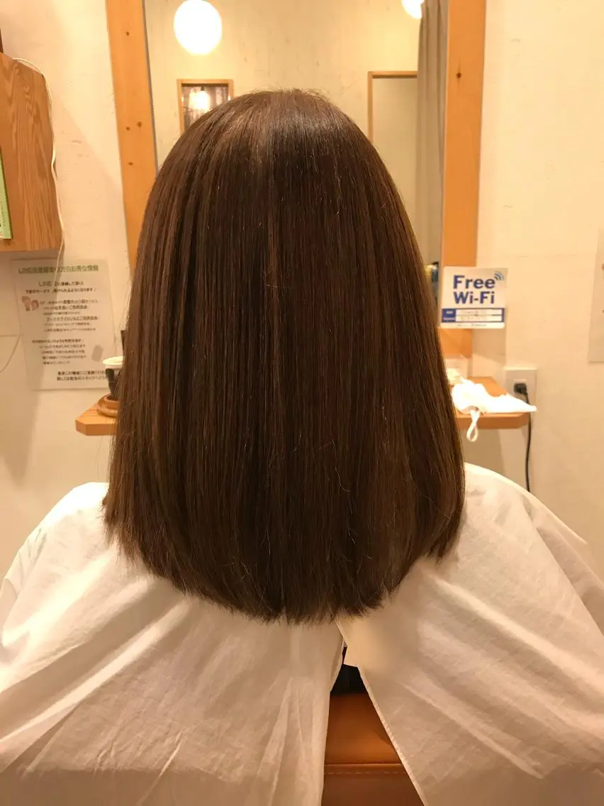 ミディアム カット トリートメント TELA HAIR 幕張本郷店 千尋のヘアスタイル
