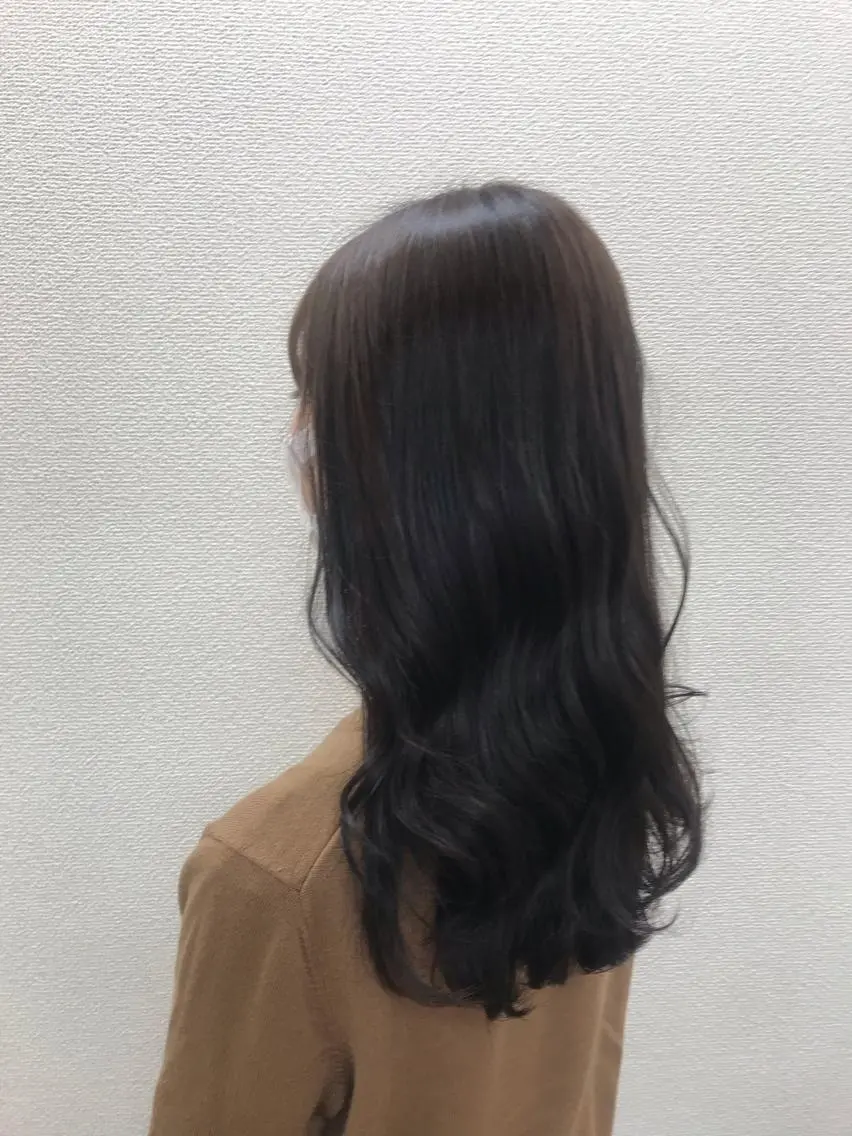 ロング もりたみかこ 美容師お休み中のヘアスタイル