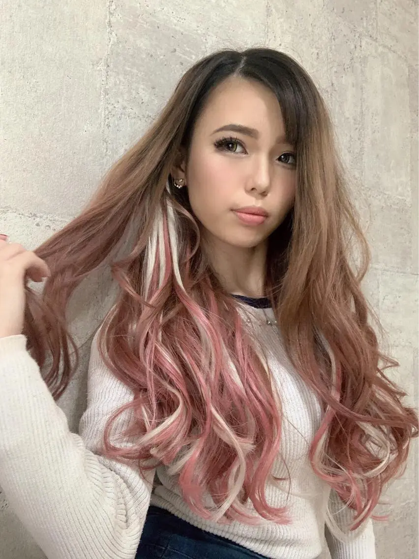 ロング エクステ 🌸ドレスアップ 心斎橋店🌸のヘアスタイル