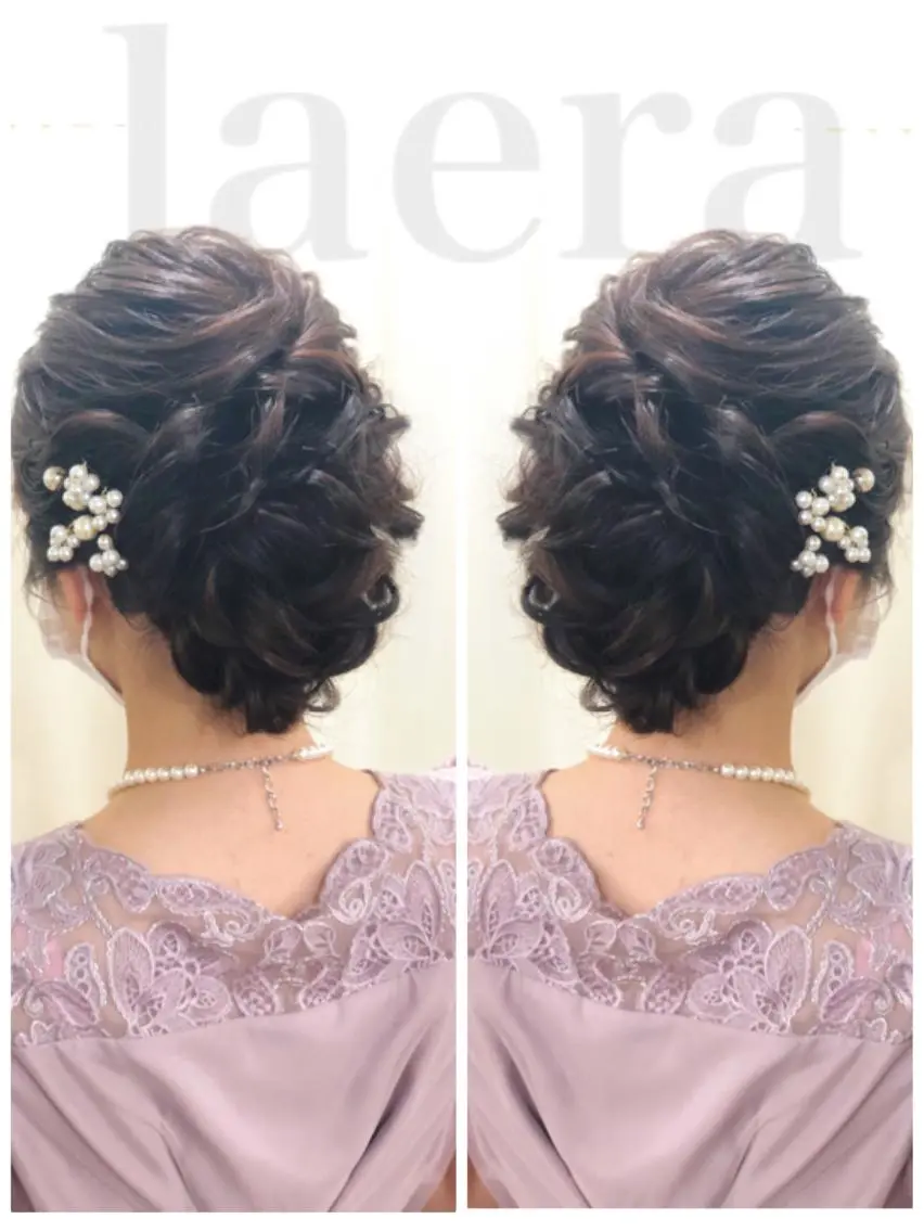 ヘアアレンジ laera.gtd SATOのヘアスタイル