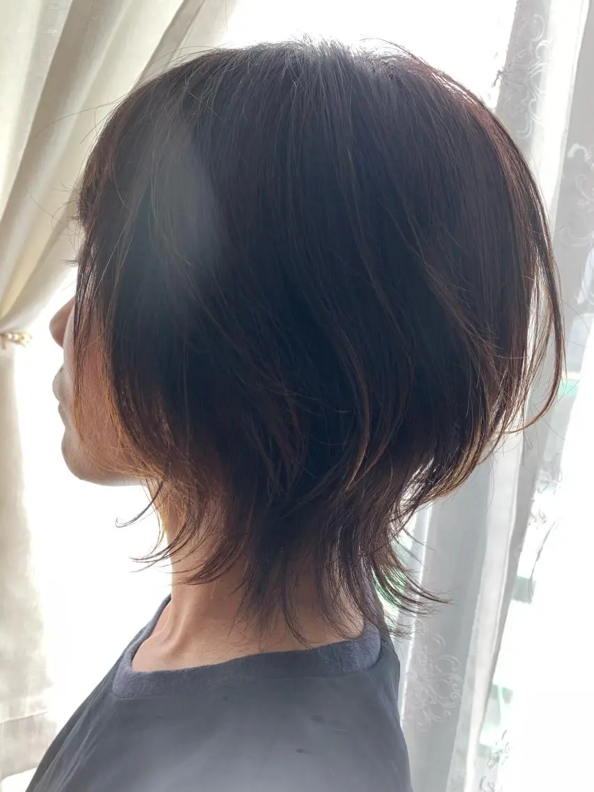 ショート パーマ coupe ciseauxのヘアスタイル